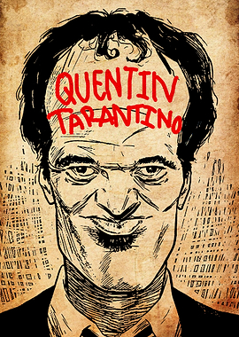 Quentin Tarantino Portrait