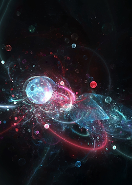 Abstract Cosmic Bubbles and Light Trails