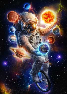 The Juggling Astronaut