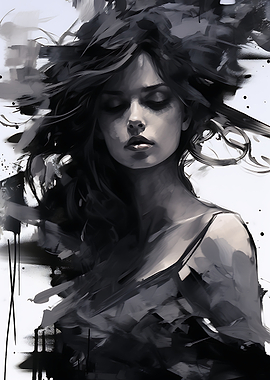 Abstract Portrait of a Woman