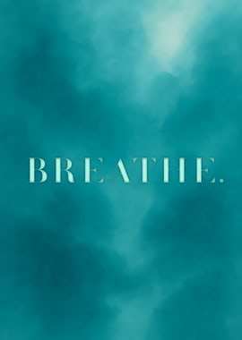 Breathe Text Art