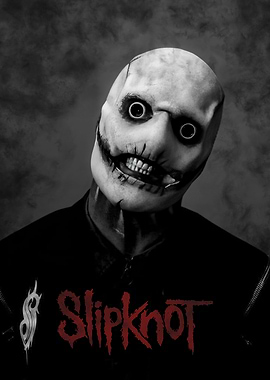 Slipknot Masked Musician Portrait