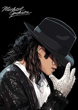 Michael Jackson Pop Art Portrait