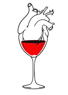 Heart in a Wine Glass