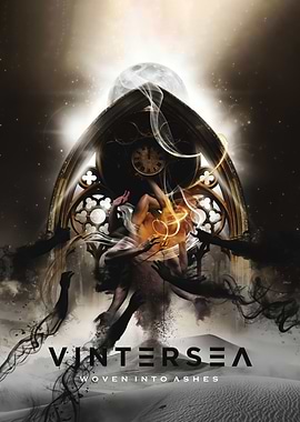 Vintersea Woven Into Ashes Album Art