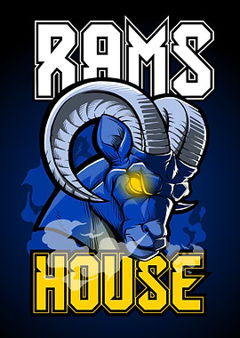 Rams House Graphic