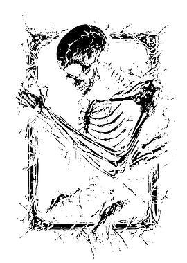 Skeleton in a Frame