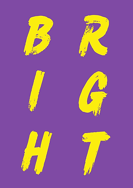 Bright Text Art