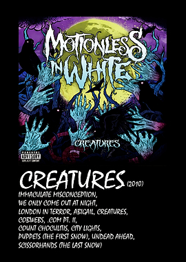 Motionless in White Creatures Art