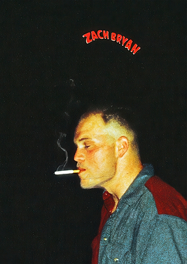 Zach Bryan Smoking