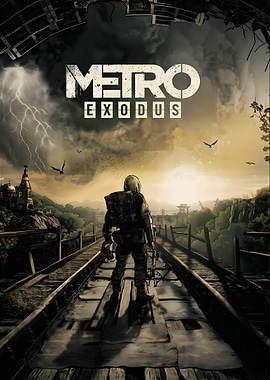 Metro Exodus Game Cover Art