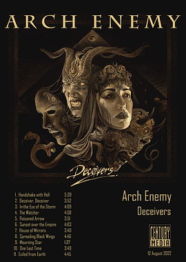 Arch Enemy Deceivers Album Art