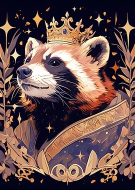 Regal Red Panda King