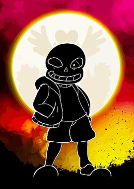 Sans Skeleton Character Art