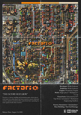 Factorio Game Poster