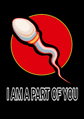 Sperm Cell with Text Quotes