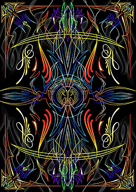 Pinstripe Art Design