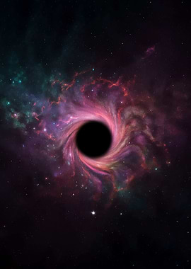 Black Hole in Nebula
