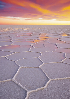 Salar de Uyuni Sunset