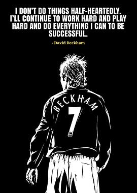 David Beckham Motivational Quote