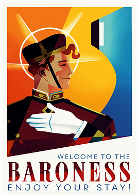 Welcome to the Baroness Poster