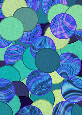 Abstract Circles Pattern