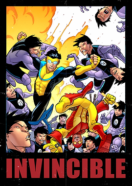 Invincible Comic Book Cover