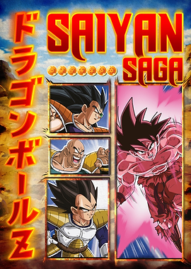 Dragon Ball Z: Saiyan Saga Portrait