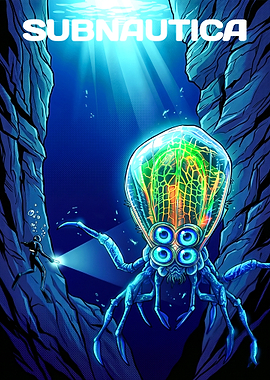 Subnautica Game Art
