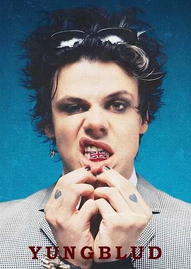 Yungblud with Union Jack