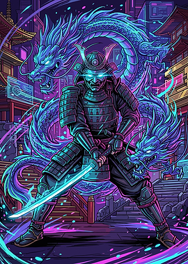 Cyber Dragon Ronin
