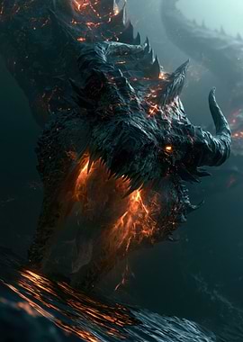 Fiery Dragon Creature