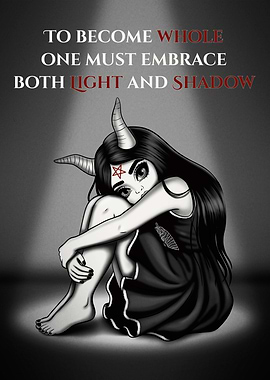 Ossi and her dolls: Sophia Embracing Light and Shadow