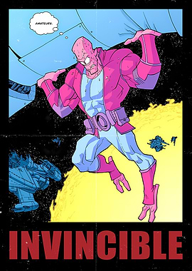 Invincible Comic Poster