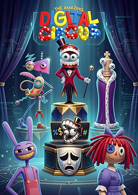 The Amazing Digital Circus Characters