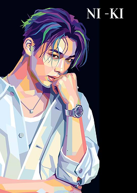 NI-KI Pop Art Portrait