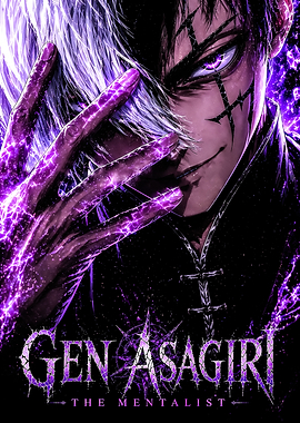 Gen Asagiri The Mentalist Anime Art
