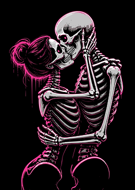 Skeleton Couple