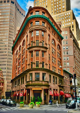 Historic Delmonico's Restaurant in New York City