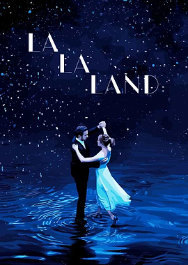 La La Land Dancing Couple Poster