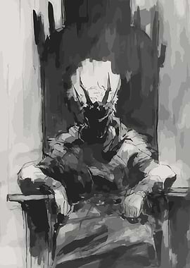 Shadow Slave Dark King on Throne