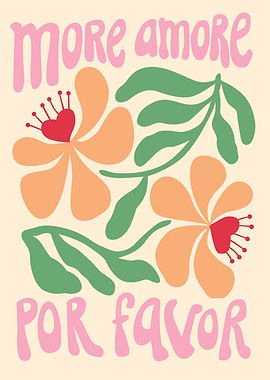 More Amore Por Favor Floral Art