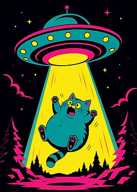 Cat Abducted by UFO
