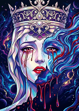Cosmic Queen Crying Blood