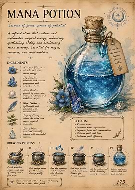 Mana Potion Recipe