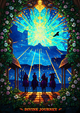 Divine Journey Western Scene
