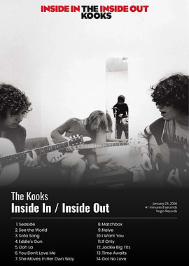 The Kooks Inside In / Inside Out Album Art