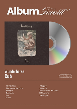 Wunderhorse Cub Album Cover