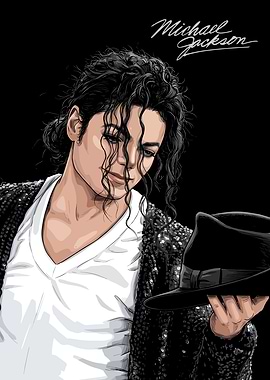 Michael Jackson Pop Art Portrait