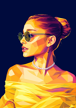 Pop Art Portrait of a Woman